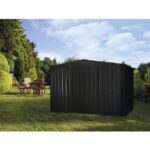 KOVINSKA VRTNA HIŠKA GLOBEL DREAM 108 ANTRACIT Š296 X G238 X V203 CM - slika 8